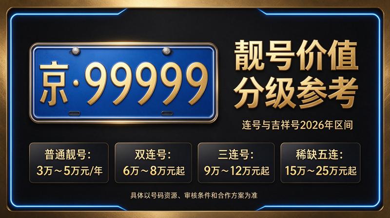 2026年北京京牌照闲置指标展示图